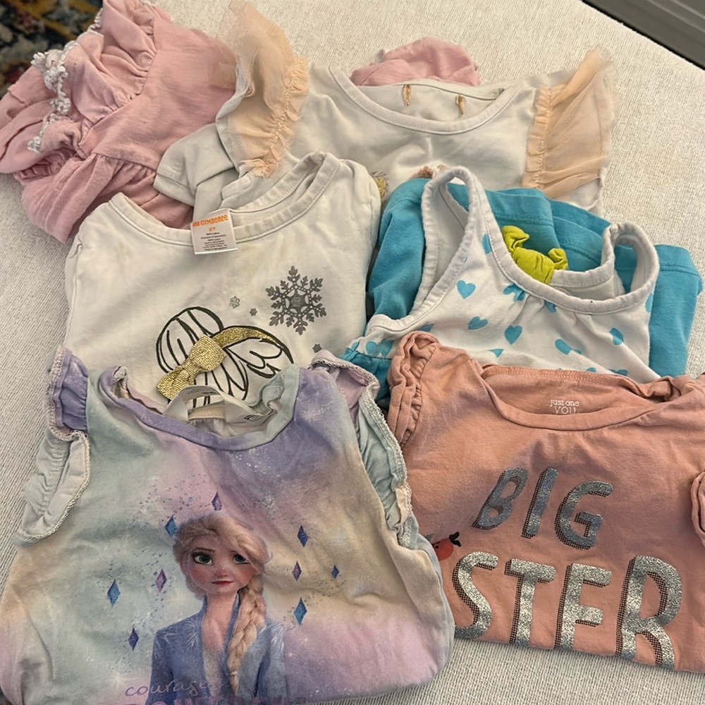 6- 2T shirts